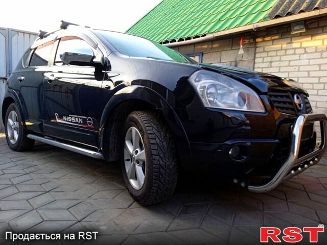 Черный Ниссан Кашкай, объемом двигателя 20 л и пробегом 290 тыс. км за 8500 $, фото 3 на Automoto.ua