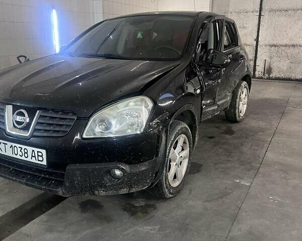 Черный Ниссан Кашкай, объемом двигателя 2 л и пробегом 300 тыс. км за 4000 $, фото 2 на Automoto.ua