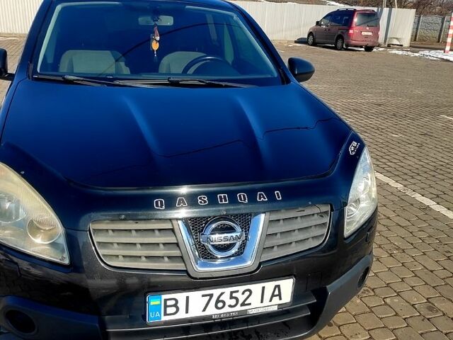 Черный Ниссан Кашкай, объемом двигателя 2 л и пробегом 270 тыс. км за 8900 $, фото 1 на Automoto.ua
