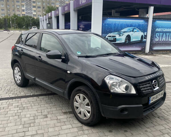 Черный Ниссан Кашкай, объемом двигателя 1.5 л и пробегом 272 тыс. км за 7500 $, фото 2 на Automoto.ua