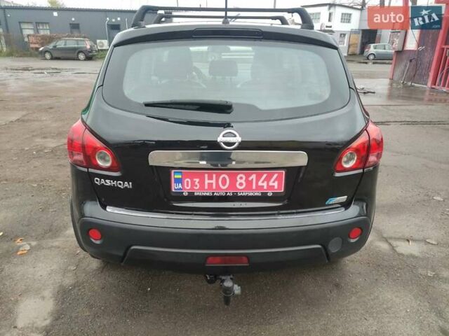 Черный Ниссан Кашкай, объемом двигателя 1.99 л и пробегом 208 тыс. км за 9800 $, фото 5 на Automoto.ua