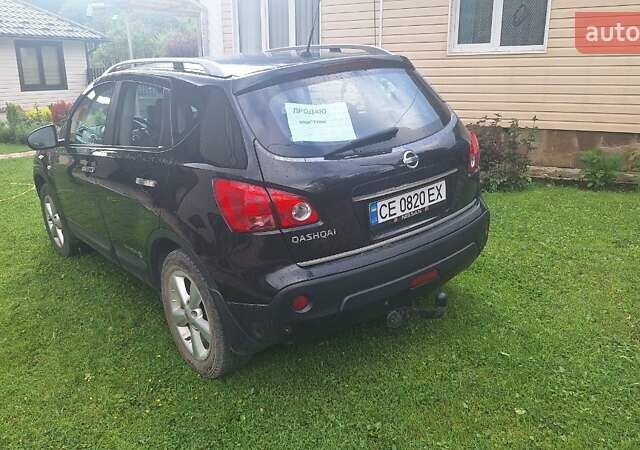 Черный Ниссан Кашкай, объемом двигателя 1.6 л и пробегом 207 тыс. км за 9500 $, фото 3 на Automoto.ua