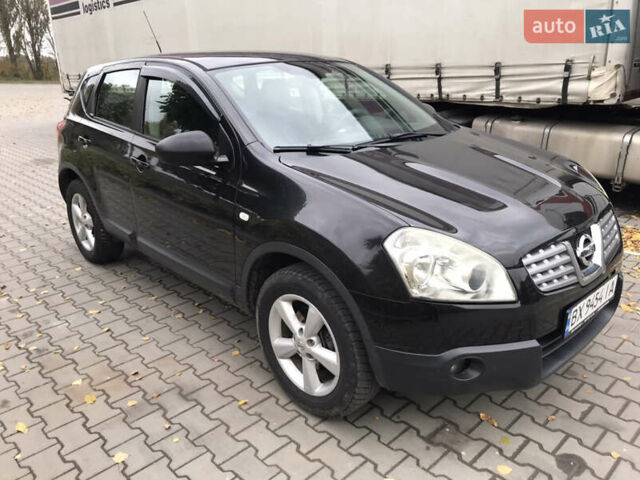Черный Ниссан Кашкай, объемом двигателя 1.6 л и пробегом 230 тыс. км за 8300 $, фото 1 на Automoto.ua