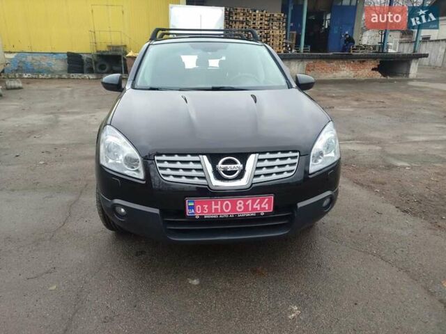 Черный Ниссан Кашкай, объемом двигателя 1.99 л и пробегом 208 тыс. км за 9800 $, фото 1 на Automoto.ua