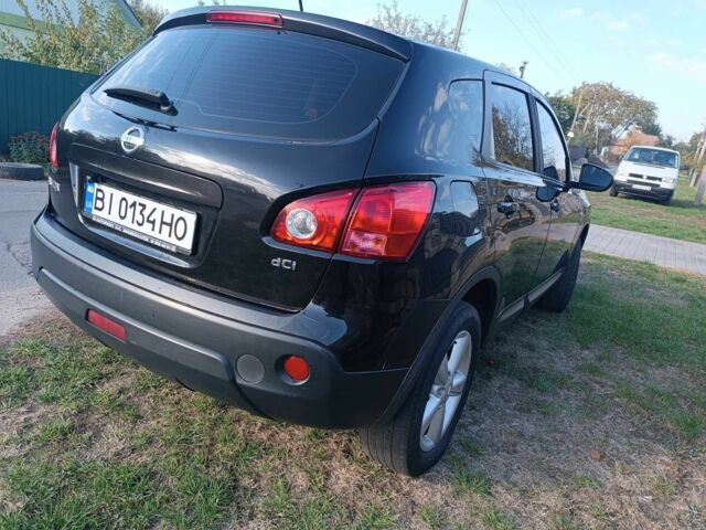 Черный Ниссан Кашкай, объемом двигателя 2 л и пробегом 235 тыс. км за 8850 $, фото 4 на Automoto.ua