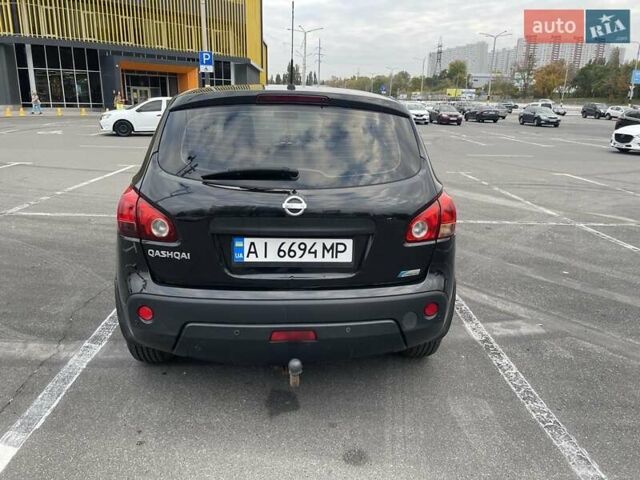 Черный Ниссан Кашкай, объемом двигателя 2 л и пробегом 268 тыс. км за 8950 $, фото 3 на Automoto.ua