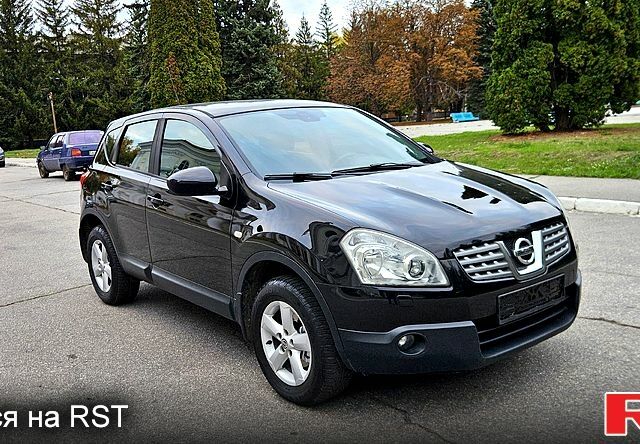 Черный Ниссан Кашкай, объемом двигателя 2 л и пробегом 143 тыс. км за 8300 $, фото 2 на Automoto.ua