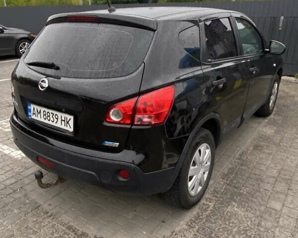 Черный Ниссан Кашкай, объемом двигателя 1.5 л и пробегом 272 тыс. км за 7500 $, фото 12 на Automoto.ua