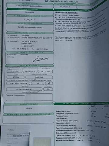 Чорний Ніссан Кашкай, об'ємом двигуна 1.5 л та пробігом 171 тис. км за 12599 $, фото 36 на Automoto.ua