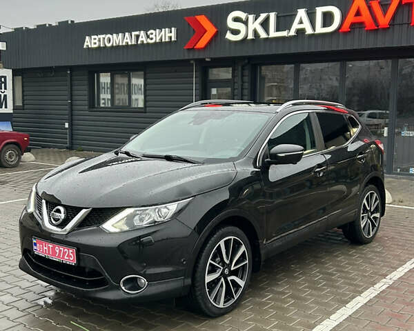 Чорний Ніссан Кашкай, об'ємом двигуна 1.5 л та пробігом 158 тис. км за 15999 $, фото 1 на Automoto.ua