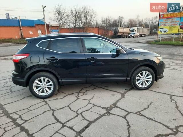 Чорний Ніссан Кашкай, об'ємом двигуна 1.5 л та пробігом 247 тис. км за 15400 $, фото 10 на Automoto.ua