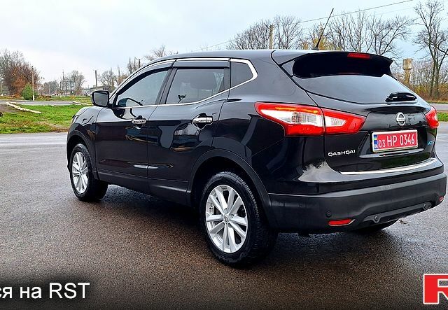 Черный Ниссан Кашкай, объемом двигателя 1.5 л и пробегом 202 тыс. км за 14950 $, фото 6 на Automoto.ua
