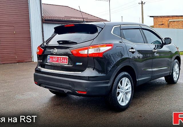 Черный Ниссан Кашкай, объемом двигателя 1.5 л и пробегом 202 тыс. км за 14950 $, фото 5 на Automoto.ua
