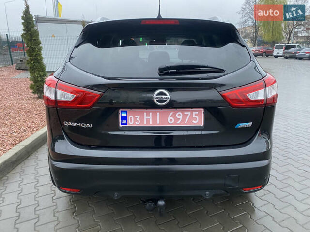 Черный Ниссан Кашкай, объемом двигателя 1.5 л и пробегом 246 тыс. км за 14599 $, фото 5 на Automoto.ua