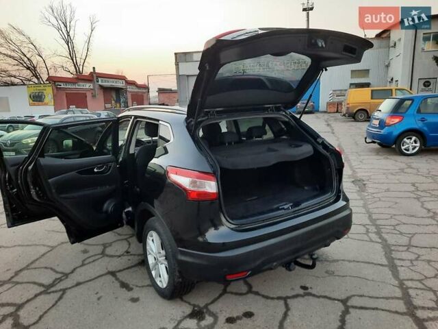 Чорний Ніссан Кашкай, об'ємом двигуна 1.5 л та пробігом 247 тис. км за 15400 $, фото 19 на Automoto.ua