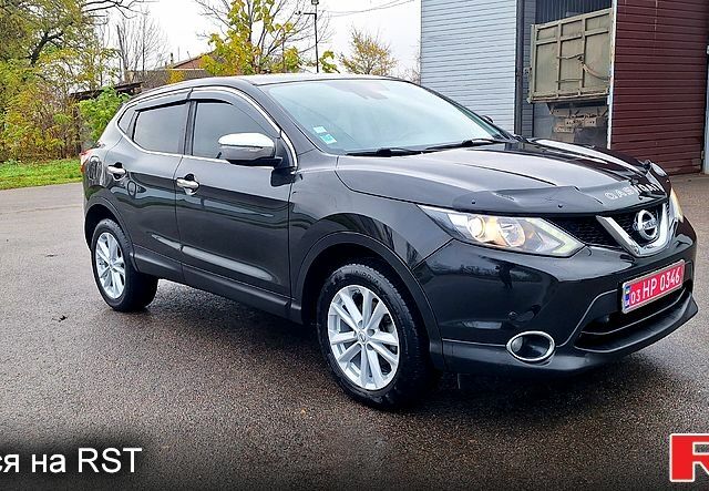 Черный Ниссан Кашкай, объемом двигателя 1.5 л и пробегом 202 тыс. км за 14950 $, фото 2 на Automoto.ua