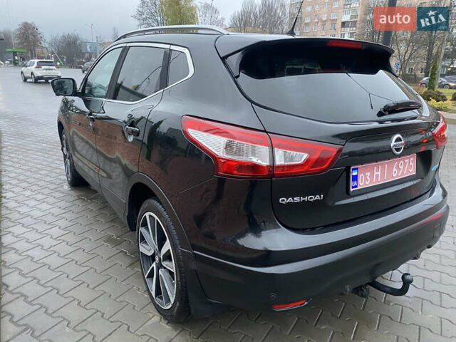 Черный Ниссан Кашкай, объемом двигателя 1.5 л и пробегом 246 тыс. км за 14599 $, фото 6 на Automoto.ua