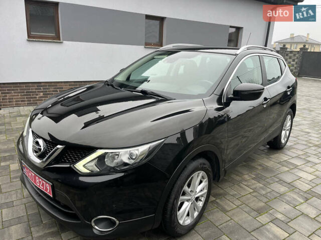 Чорний Ніссан Кашкай, об'ємом двигуна 1.5 л та пробігом 222 тис. км за 13999 $, фото 1 на Automoto.ua