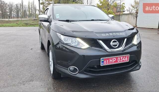Черный Ниссан Кашкай, объемом двигателя 1.5 л и пробегом 202 тыс. км за 14950 $, фото 38 на Automoto.ua