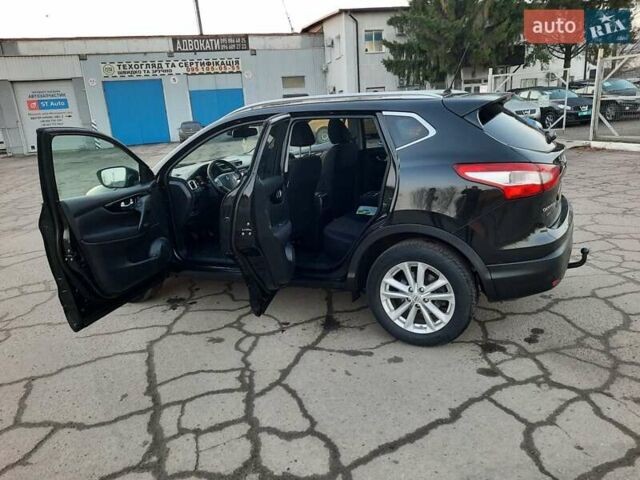 Чорний Ніссан Кашкай, об'ємом двигуна 1.5 л та пробігом 247 тис. км за 15400 $, фото 12 на Automoto.ua
