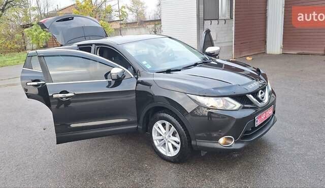 Черный Ниссан Кашкай, объемом двигателя 1.5 л и пробегом 202 тыс. км за 14950 $, фото 98 на Automoto.ua