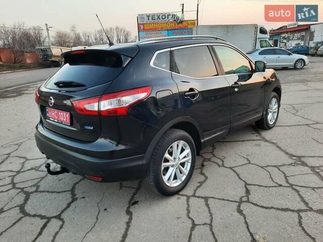 Чорний Ніссан Кашкай, об'ємом двигуна 1.5 л та пробігом 247 тис. км за 15400 $, фото 17 на Automoto.ua