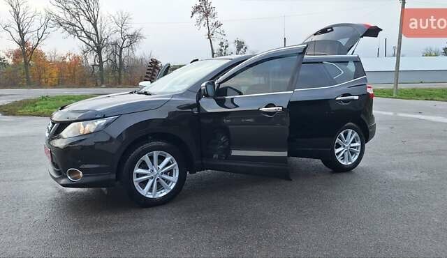 Черный Ниссан Кашкай, объемом двигателя 1.5 л и пробегом 202 тыс. км за 14950 $, фото 88 на Automoto.ua