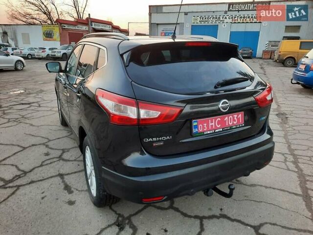 Чорний Ніссан Кашкай, об'ємом двигуна 1.5 л та пробігом 247 тис. км за 15400 $, фото 16 на Automoto.ua