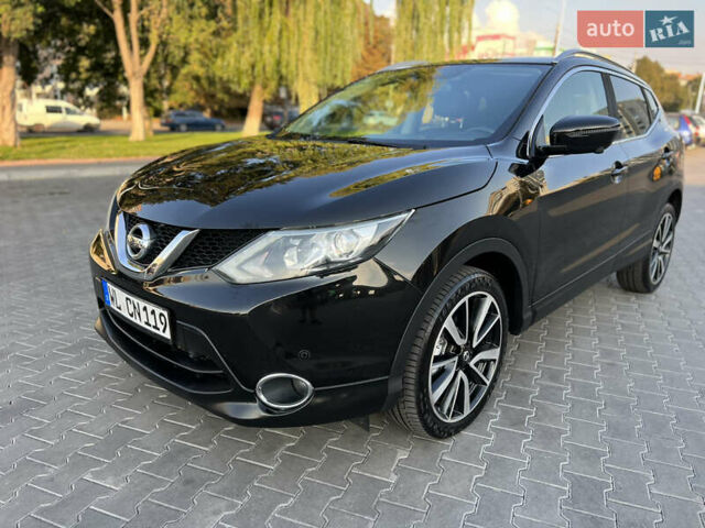Черный Ниссан Кашкай, объемом двигателя 1.6 л и пробегом 217 тыс. км за 14950 $, фото 9 на Automoto.ua