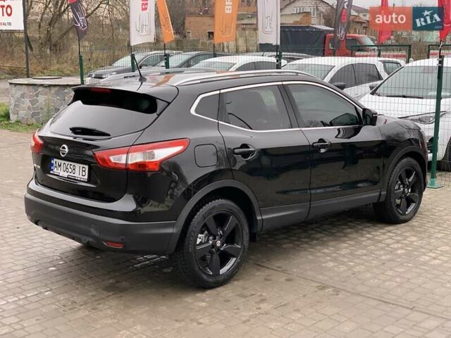 Чорний Ніссан Кашкай, об'ємом двигуна 1.6 л та пробігом 220 тис. км за 16499 $, фото 13 на Automoto.ua