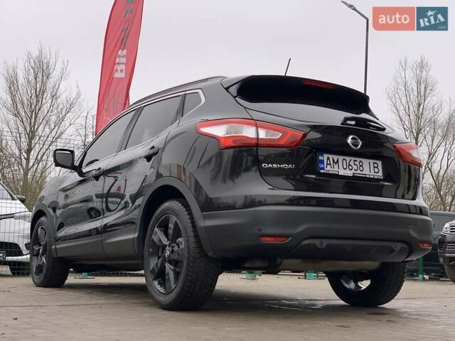 Чорний Ніссан Кашкай, об'ємом двигуна 1.6 л та пробігом 220 тис. км за 16499 $, фото 20 на Automoto.ua