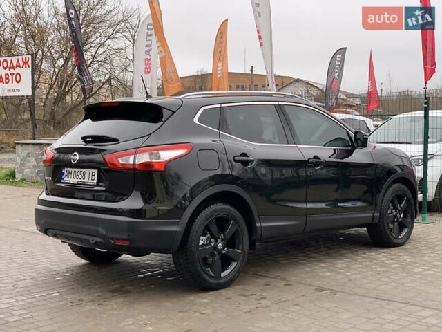 Чорний Ніссан Кашкай, об'ємом двигуна 1.6 л та пробігом 220 тис. км за 16499 $, фото 12 на Automoto.ua