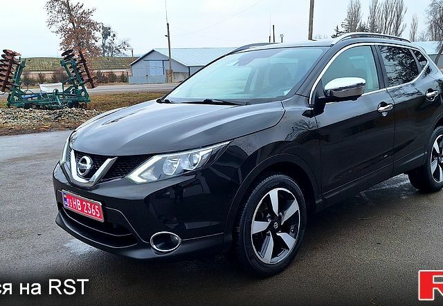 Черный Ниссан Кашкай, объемом двигателя 15 л и пробегом 162 тыс. км за 15300 $, фото 2 на Automoto.ua