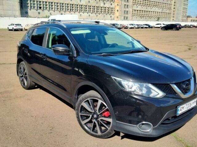 Черный Ниссан Кашкай, объемом двигателя 1.6 л и пробегом 225 тыс. км за 14000 $, фото 5 на Automoto.ua