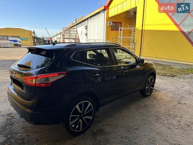 Черный Ниссан Кашкай, объемом двигателя 1.6 л и пробегом 206 тыс. км за 15000 $, фото 6 на Automoto.ua