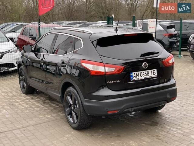 Чорний Ніссан Кашкай, об'ємом двигуна 1.6 л та пробігом 220 тис. км за 16499 $, фото 19 на Automoto.ua