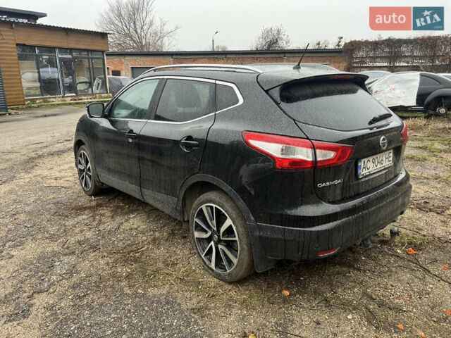 Черный Ниссан Кашкай, объемом двигателя 1.6 л и пробегом 190 тыс. км за 6500 $, фото 5 на Automoto.ua