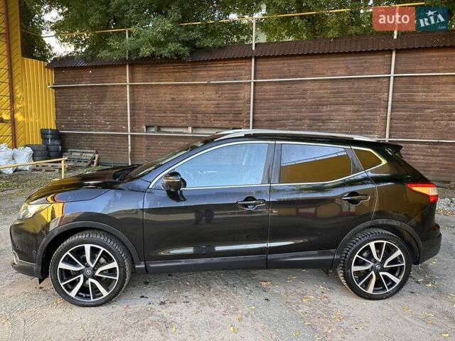 Черный Ниссан Кашкай, объемом двигателя 1.6 л и пробегом 206 тыс. км за 15000 $, фото 2 на Automoto.ua