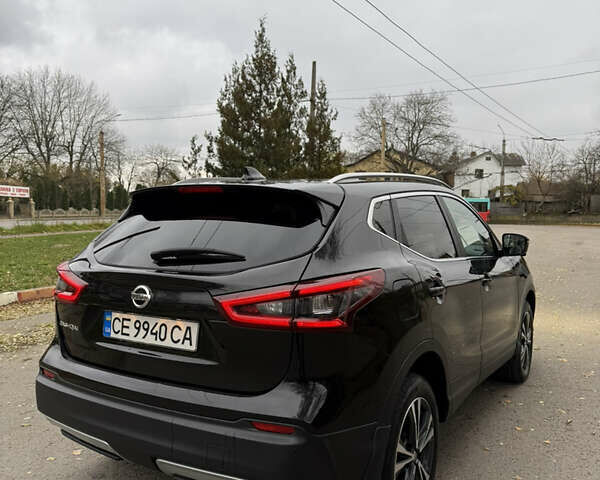 Черный Ниссан Кашкай, объемом двигателя 2 л и пробегом 97 тыс. км за 21500 $, фото 5 на Automoto.ua