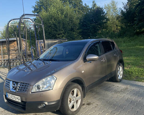 Коричневый Ниссан Кашкай, объемом двигателя 2 л и пробегом 266 тыс. км за 9500 $, фото 1 на Automoto.ua