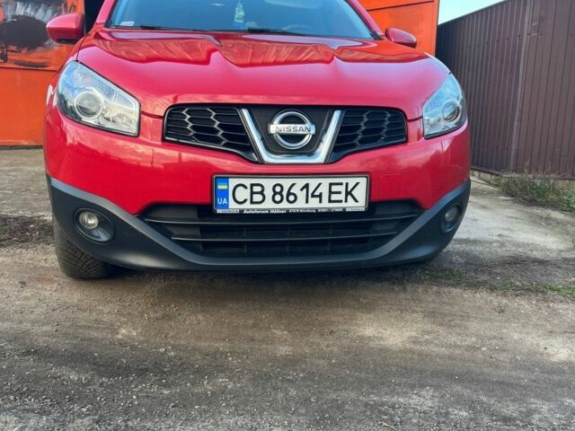 Красный Ниссан Кашкай, объемом двигателя 1.5 л и пробегом 250 тыс. км за 11700 $, фото 1 на Automoto.ua