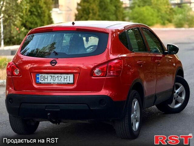 Червоний Ніссан Кашкай, об'ємом двигуна 2 л та пробігом 219 тис. км за 6950 $, фото 4 на Automoto.ua
