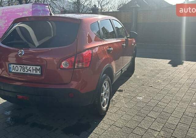 Красный Ниссан Кашкай, объемом двигателя 2 л и пробегом 136 тыс. км за 7850 $, фото 5 на Automoto.ua