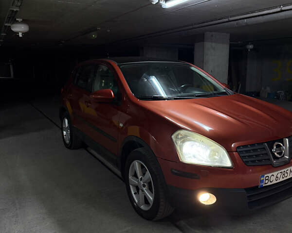 Красный Ниссан Кашкай, объемом двигателя 2 л и пробегом 305 тыс. км за 8500 $, фото 7 на Automoto.ua