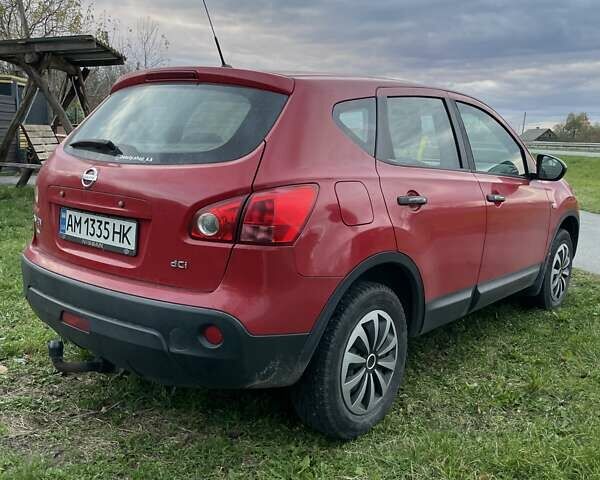 Ніссан Кашкай 2008 у Житомирі на Automoto.ua Червоний Ніссан Кашкай, об'ємом двигуна 1.5 л та пробігом 268 тис. км за 8300 $, фото 4 на Automoto.ua