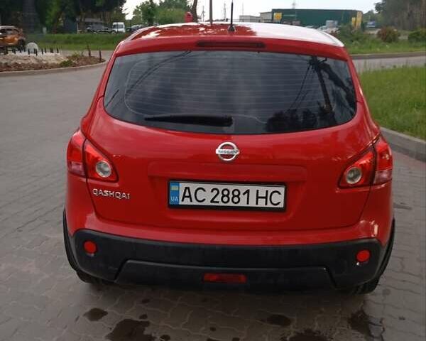 Ниссан Кашкай 2009 в Ковель на Automoto.ua Красный Ниссан Кашкай, объемом двигателя 2 л и пробегом 310 тыс. км за 6800 $, фото 5 на Automoto.ua