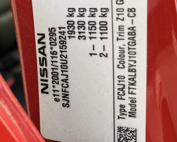 Красный Ниссан Кашкай, объемом двигателя 1.5 л и пробегом 150 тыс. км за 9999 $, фото 11 на Automoto.ua