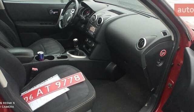 Червоний Ніссан Кашкай, об'ємом двигуна 1.5 л та пробігом 225 тис. км за 7000 $, фото 11 на Automoto.ua