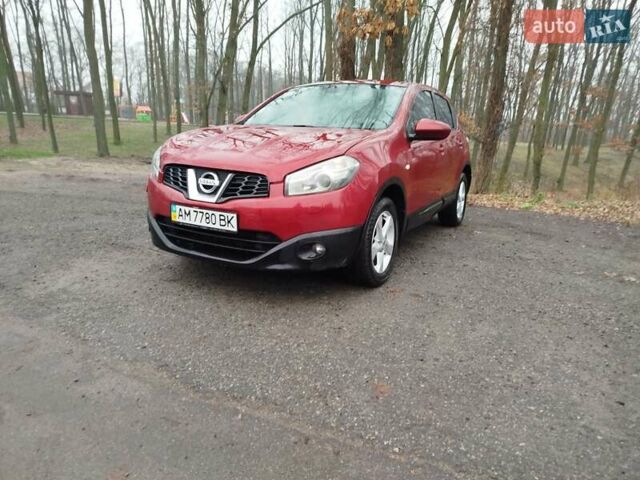 Красный Ниссан Кашкай, объемом двигателя 1.6 л и пробегом 214 тыс. км за 8999 $, фото 6 на Automoto.ua