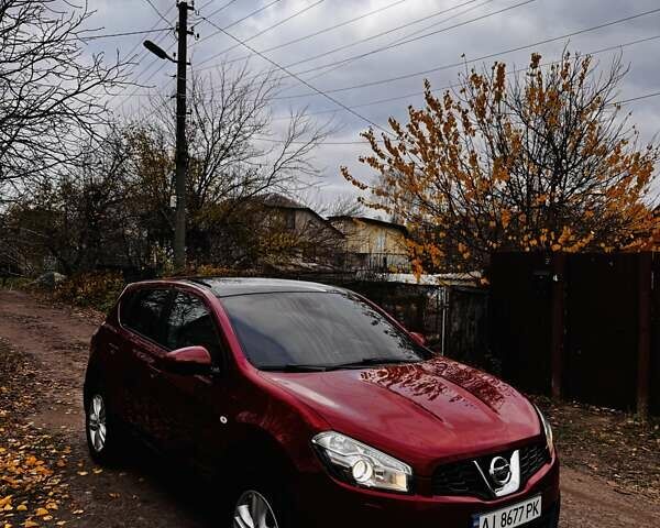 Красный Ниссан Кашкай, объемом двигателя 2 л и пробегом 147 тыс. км за 11700 $, фото 3 на Automoto.ua